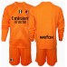 AC Milan Keeper Bortedraktsett Barn 2024-25 Langermet (+ Korte bukser)